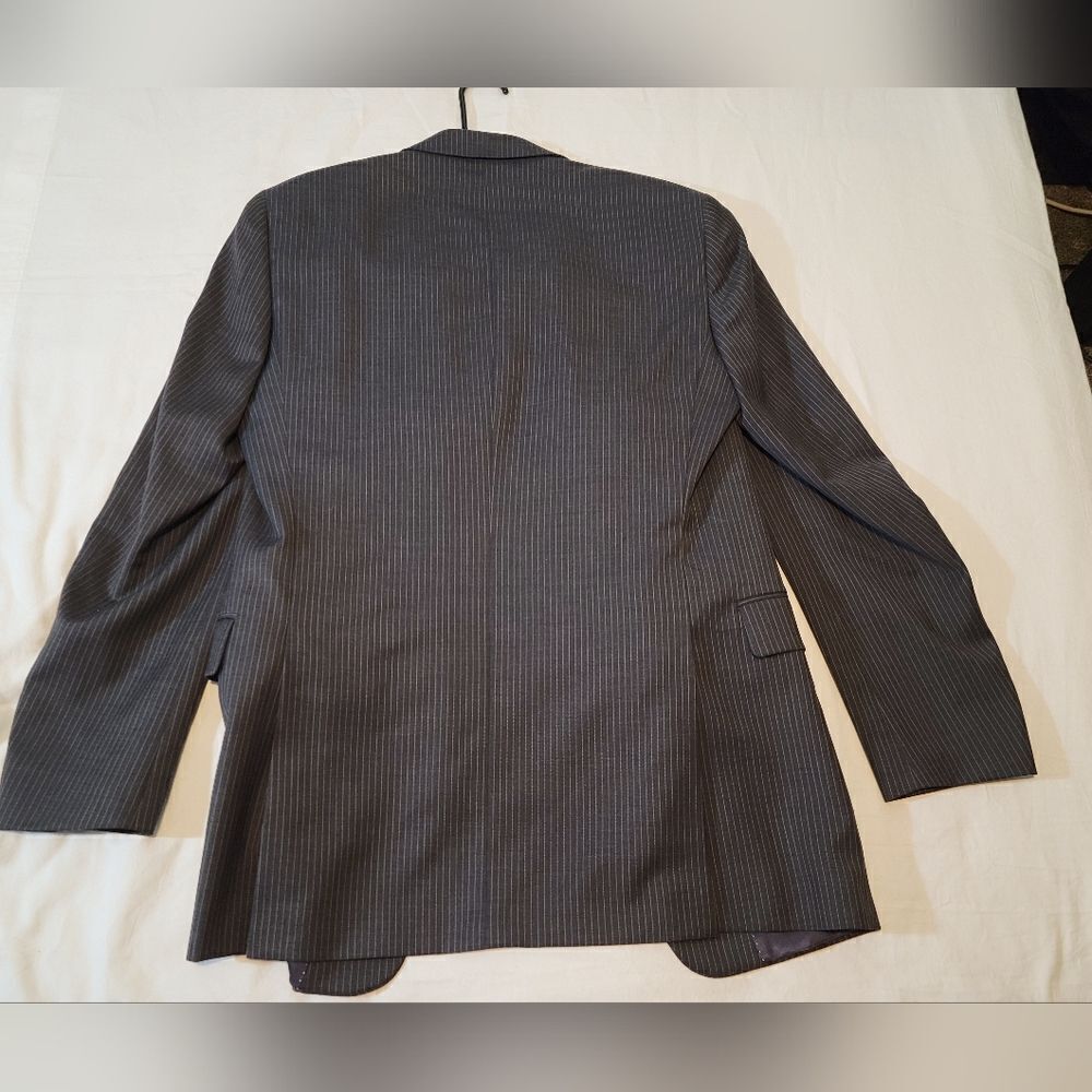 Tommy Hilfiger Gray Pinstripe Suit - Picture 5 of 11
